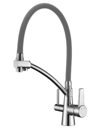 Смеситель для кухни со встроенным фильтром Gappo G4398-17 хром