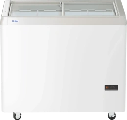 КОММЕРЧЕСКИЙ МОРОЗИЛЬНЫЙ ЛАРЬ HAIER SD-325FPEL С ПРЯМЫМ СТЕКЛОМ