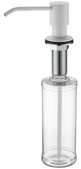 Дозатор Paulmark Rein D002-WH матовый белый