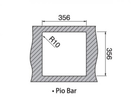 Мойка для кухни Rodi Pio Bar Lux