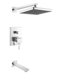 Душевая система Kaiser Quadris 25270 хром для душа, встраиваемый