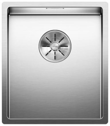 Мойка Blanco Claron 340-IF нерж. сталь, зеркальная полировка, отводная арматура InFino