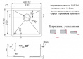 Мойка для кухни Zorg Light ZL R 480440 Grafit
