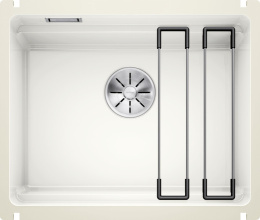Мойка для кухни Blanco Etagon 500-U керамика PuraPlus глянцевый белый
