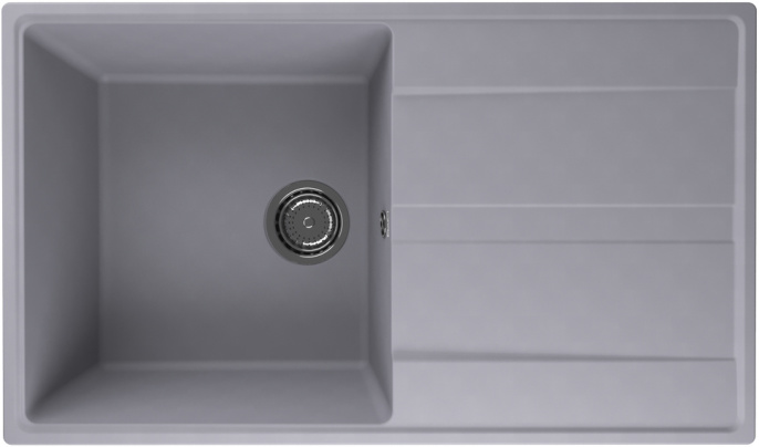 Мойка для кухни Ulgran Quartz Prima 850 бетон