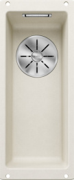 Мойка Blanco Subline 160-U мягкий белый, отводная арматура InFino®