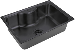 Мойка для кухни Zorg Inox PVD SZR 6545 Grafit