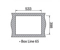Мойка для кухни Rodi Box Line 65 under