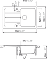 Мойка для кухни Schock Formhaus 45D Cristalite саббиа