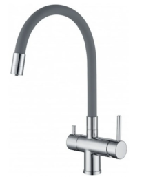 Смеситель для кухни с гибким изливом Gappo G4398-30 хром