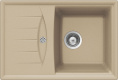Мойка Schock Genius 45D Small Cristalite лунный камень