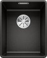 Мойка Blanco Subline 320-F черный, отводная арматура InFino®