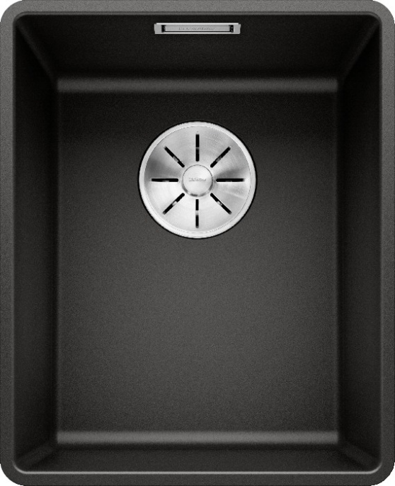 Мойка Blanco Subline 320-F черный, отводная арматура InFino®