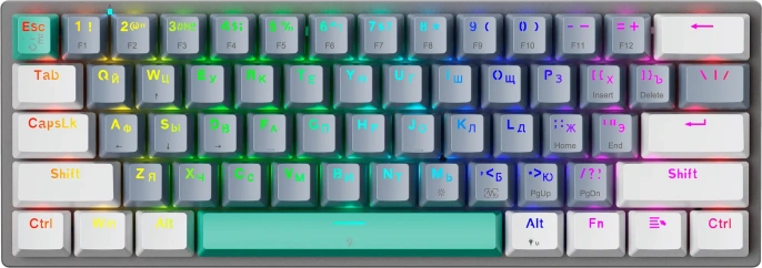 КЛАВИАТУРА ИГРОВАЯ ПРОВОДНАЯ MACHENIKE K500-B61 STRIKE