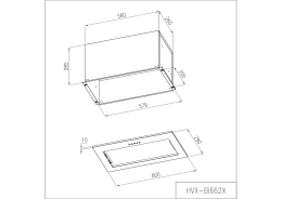 ВЫТЯЖКА HAIER HVX-BI662X