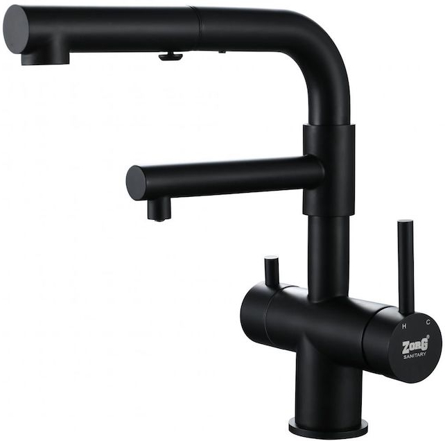 Смеситель для кухни Zorg SZR-3216 Grafit