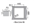 Мойка для кухни Rodi Box Line 46 in