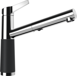 Смеситель Schock SC-510-D Cristadur магма/хром
