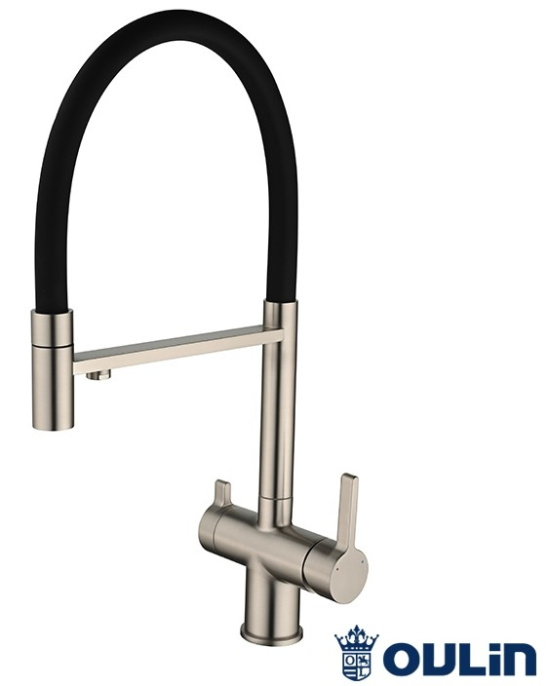 Смеситель для кухни Oulin OL-8024 Satin