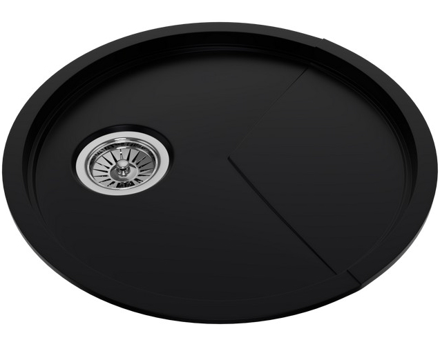 Мойка для кухни KitKraken Spring Black черный