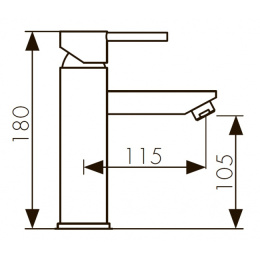 Смеситель KAISER Sensor 38311 тюльпан (Electric power) сенсор/рукоятка