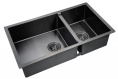 Мойка для кухни Zorg PVD 78-2-44 Grafit