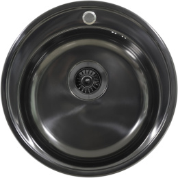 Мойка для кухни Seaman Eco Wien SWT-510-GL Gun Light, PVD, polish