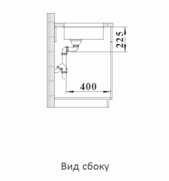 Мойка для кухни Blanco Solis 180-U нерж. сталь полированная