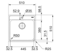 Мойка для кухни Franke BCX 610-51 TL