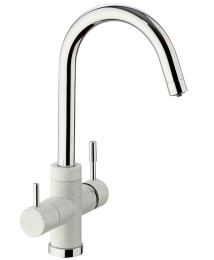 Смеситель для кухни на PAINI Cox 7890643CR3V11L2KM ULTRAWHITE