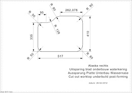 Мойка для кухни Reginox Alaska right (U) Lux