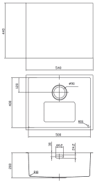 Мойка для кухни  Iddis Edifice EDI54S0i77