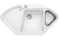 Мойка Blanco Delta II клапан-автомат InFino® белый