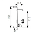 Смеситель KAISER Sensor 38511 сенсорный