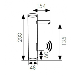 Смеситель KAISER Sensor 38511 сенсорный