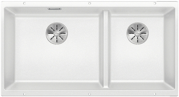 Мойка для кухни Blanco Subline 480/320-U белый, InFino