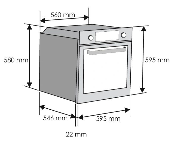 ДУХОВОЙ ШКАФ HAIER HOD-PM08TGB