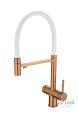 Смеситель для кухни Emar ЕС - 7024WHT PVD Coppery