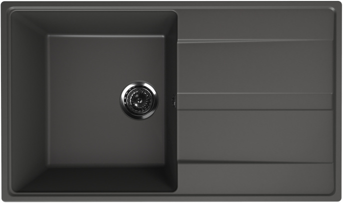 Мойка для кухни Ulgran Quartz Prima 850 асфальт
