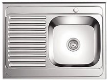 Мойка для кухни накладная Ledeme L98060-R глянцевая