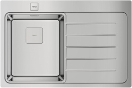 Мойка для кухни Teka Zenit RS15 1B 1D R 78, полированная