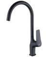 Смеситель для кухни Lemark Bronx LM3705BL черный