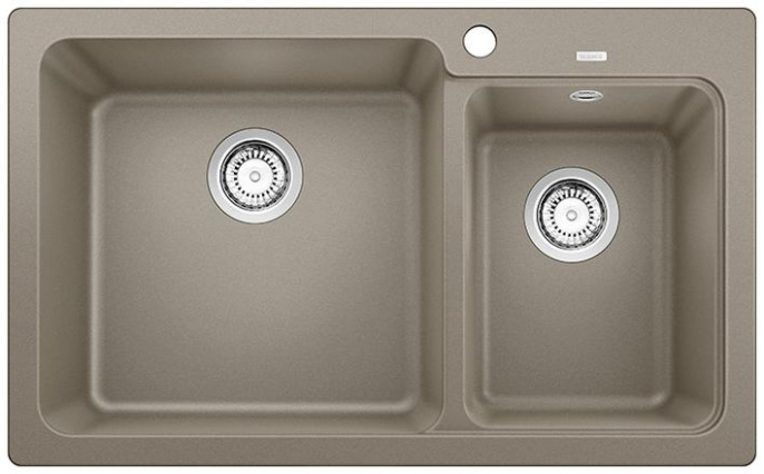 Мойка для кухни Blanco Naya 8 Silgranit серый беж