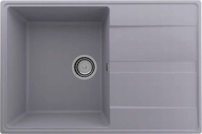 Мойка для кухни Ulgran Quartz Prima 750 бетон
