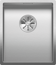 Мойка Blanco Claron 340-IF нерж. сталь Durinox, отводная арматура InFino