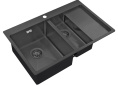 Мойка для кухни Zorg PVD 5178-2-L Grafit