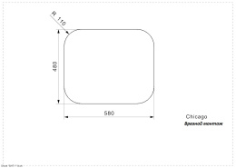 Мойка для кухни Reginox Chicago LUX OKG (c/box)