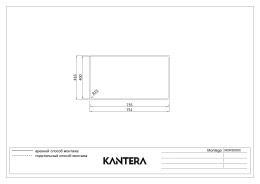 Мойка для кухни Kantera Montego MOR360DC MB Drop-B 100