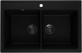Мойка для кухни Ulgran Quartz Ruma 780 уголь