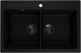 Мойка для кухни Ulgran Quartz Ruma 780 уголь
